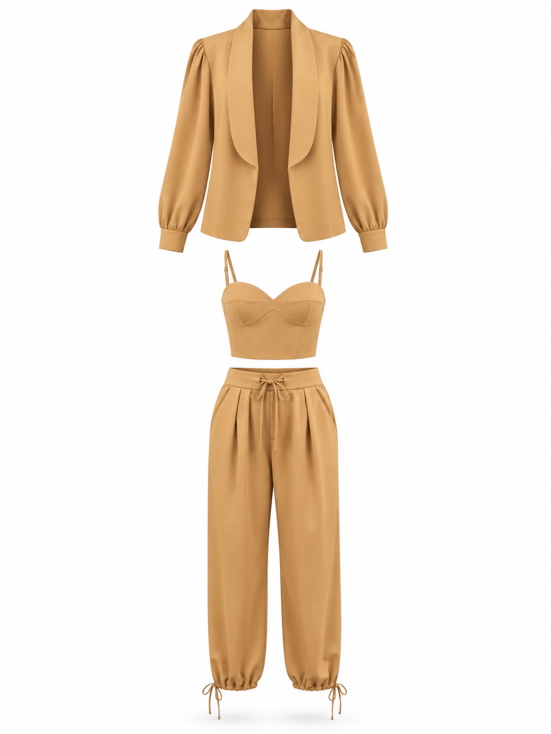 CONJUNTO DE TRÊS PEÇAS RIVIERA