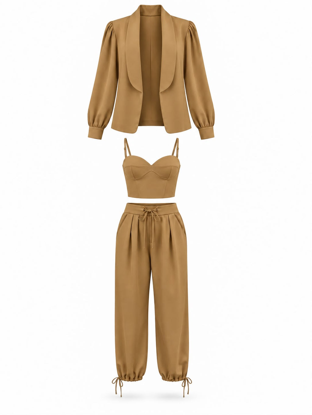 CONJUNTO DE TRÊS PEÇAS RIVIERA