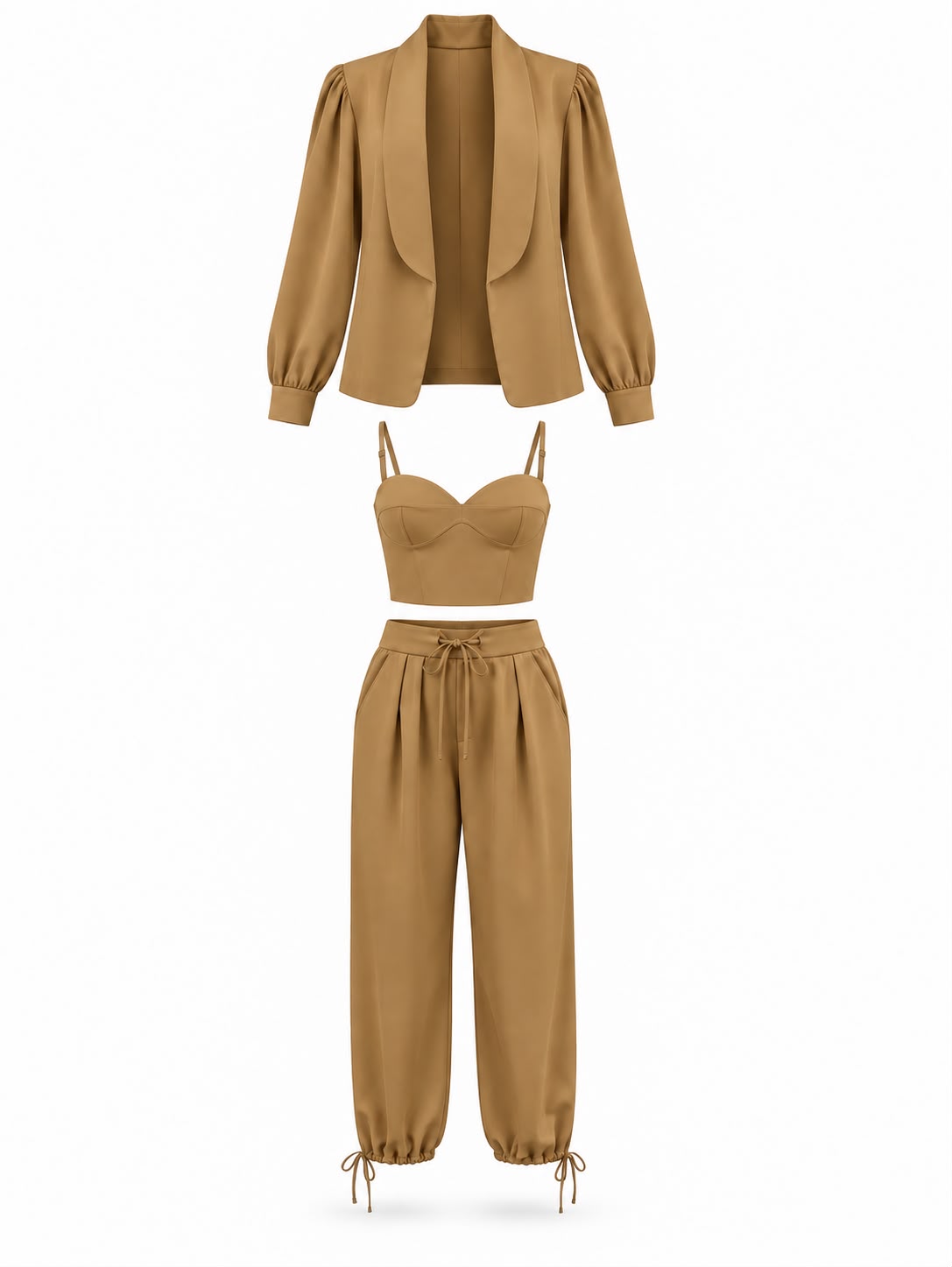 CONJUNTO DE TRÊS PEÇAS RIVIERA